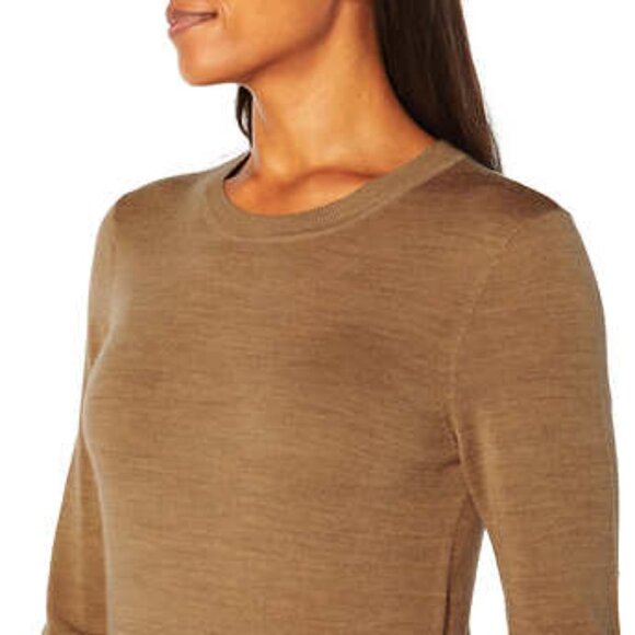 NEW Banana Republic Merino Wool Sweater | Tan - Picture 3 of 7